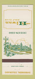 Matchbook Cover - Hiwan Golf Club Evergreen Colorado 30 Strike