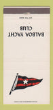 Matchbook Cover - Balboa Yacht Club San Diego? 30 Strike