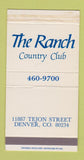 Matchbox - The Ranch Country Club Denver Colorado