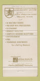 Matchbook Cover - Prestonwood Country Club Dallas TX WEAR 30 Strike