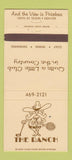 Matchbook Cover - The Ranch Country Club Denver Colorado 30 Strike