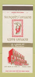 Matchbook Cover - Roman Gardens Toledo OH 30 Strike