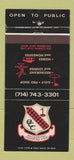 Matchbook Cover - Escondido Country Club CA 30 Strike