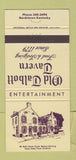 Matchbook Cover - Old Talbott Tavern Bardstown KY 30 Strike