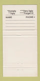 Matchbook Cover - Fight Multiple Sclerosis Budweiser Beer 30 Strike