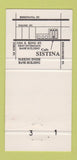Matchbook Cover - Cafe Sistina Italian Honolulu Hawaii 30 Strike