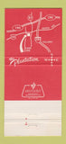 Matchbook Cover - The Plantation Restaurant Westmont IL 30 Strike