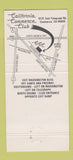 Matchbook Cover - California Commerce Club Card Casino Poker CA 30 Strike
