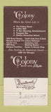 Matchbook Cover - Colony Motor Hotel Clayton MO #2 30 Strike