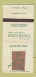 Matchbook Cover - Osteria Panevino Tuscan Restaurant San Diego CA 30 Strike