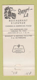 Matchbook Cover - Best Western Der Rathskeller Carlisle PA 30 Strike