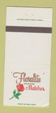 Matchbook Cover - Floralite Incense Matches 30 Strike