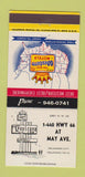 Matchbook Cover - Tropicana Inn Oklahoma City OK Route 66 30 Strike