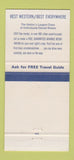 Matchbook Cover - Tropicana Inn Oklahoma City OK Route 66 30 Strike
