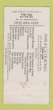 Matchbook Cover - Parucca Di Roma's Salon New York City girlie 30 Strike