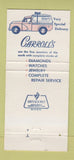 Matchbook Cover - Carroll's Jewelry Fort Lauderdale FL 30 Strike
