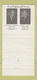 Matchbook Cover - Schisler Funeral Homes Northampton Nazareth PA 30 Strike