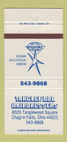Matchbook Cover - Tanglewood Hair Salon Chagrin Falls OH 30 Strike