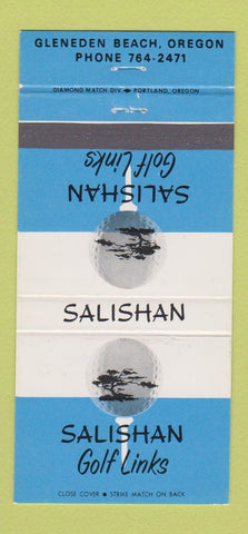 Matchbook Cover - Salishan Golf Links Gleneden Beach OR 30 Strike