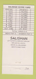 Matchbook Cover - Salishan Golf Links Gleneden Beach OR 30 Strike