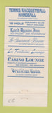 Matchbook Cover - Tropicana Hotel Country Club Las Vegas NV 30 Strike