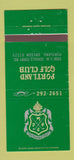 Matchbook Cover - Portland Golf Club OR WEAR 30 Strike