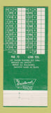 Matchbook Cover - Portland Golf Club OR WEAR 30 Strike