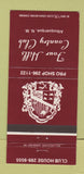 Matchbook Cover - Four Hills Countrey Club Albuquerque NM 30 Strike