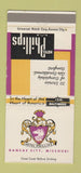 Matchbook Cover - Hotel Phillips Kansas City MO 30 Strike
