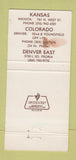 Matchbook Cover Mr Harold's Hair Goods Denver Colorado Wichita KS WEAR 30 Strike