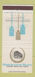 Matchbook Cover - Sheraton Hotel Maui Hawaii WEAR 30 Strike