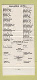 Matchbook Cover - Sheraton Hotel Maui Hawaii WEAR 30 Strike