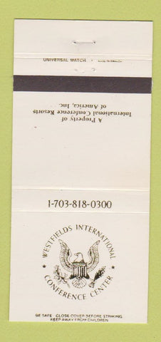 Matchbook Cover - Westfields International Conference Center  30 Strike