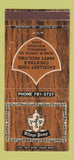 Matchbook Cover - Village Pump Brookfield WI 30 Strike