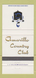 Matchbook Cover - Amarillo Country Club TX 30 Strike