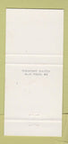 Matchbook Cover - Amarillo Country Club TX 30 Strike