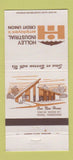 Matchbook Cover - Holley Industrial Credit Union Paris TN 30 Strike