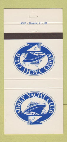 Matchbook Cover - Abbey Yacht Club 30 Strike