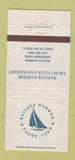 Matchbook Cover - Baileys Harbor Yacht Club WI 30 Strike