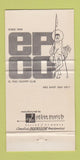 Matchbook Cover - El Paso Country Club TX WEAR 30 Strike