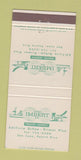 Matchbook Cover - Fine Impert Travel Agency San Juan Puerto Rico 30 Strike