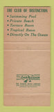Matchbook Cover - The Towne Club Long Beach CA 30 Strike