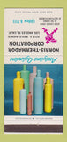 Matchbook Cover - Norris Thermador Corp Los Angeles CA 30 Strike