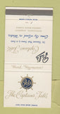 Matchbook Cover - Captain's Table Deerfield Beach FL 30 Strike