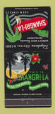 Matchbook Cover - Shangri La Restaurant Chicago IL 30 Strike