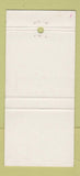 Matchbook Cover - Crystal Restaurant Reading PA WEAR 30 Strike
