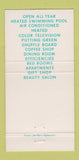 Matchbook Cover - Tapis Rouge Fort Lauderdale FL 30 Strike