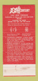 Matchbook Cover - 20th Century Heating Cooling Toledo OH Gogolin 30 Strike