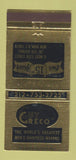 Matchbook Cover - Guy Greco Men's Hairpieces Toupee New York City 30 Strike