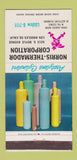 Matchbook Cover - Norris Thermador Corp Los Angeles CA 30 Strike